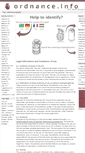 Mobile Screenshot of ordnance.info